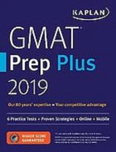 GMAT prep plus 2019 Kaplan Publishing PAPERBACK - Imagen 1 de 1