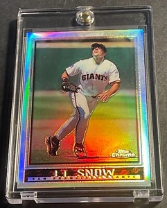 1998 (GIANTS) Topps Chrome Refractors #151 J.T. Snow - Picture 1 of 2