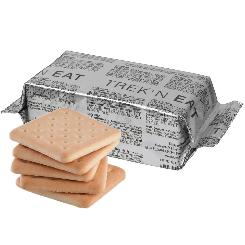 Emergency ration army survival food pack Outdoor Biscuits 125g NATO Army Prepper