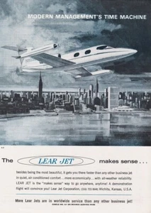 Lear Jet Aircraft 1965 anuncio 28/05/2024b - Imagen 1 de 1