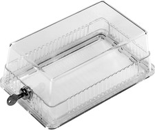 Universal Locking Thermostat Guard Protective Clear Plastic Guard Box Cover