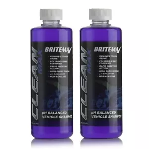 Britemax CLEAN MAX Shampoo 473ml - pH Balance Car Shampoo Wash x2 - Picture 1 of 1