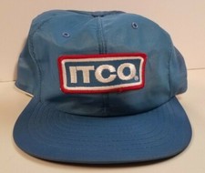 vintage ITCO Trucker Hat snapback patch tank container tanker Louisville