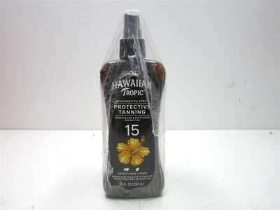 Protector solar en spray aceite bronceador protector Hawaiian Tropic 8 oz SPF15 04/2026 - Cantidad 3 Foto 1 de 3