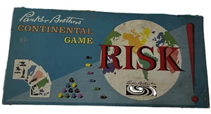 RISK! Continental Vtg Mid Century Board Game 1959 Parkers Bros Complete RARE - Picture 1 of 16