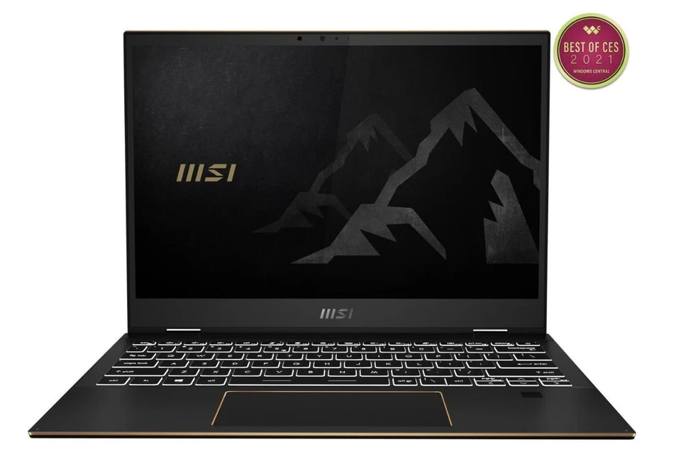  Caja Abierta: Portátil MSI Summit E13flip evo 13.4" fhd+ touch Ultra Delgado 2 en 1 Foto 1 de 4