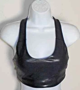 Old Navy Active Woman's  Powersoft Black Exercise Workout Top Size M NWT - Picture 1 of 2