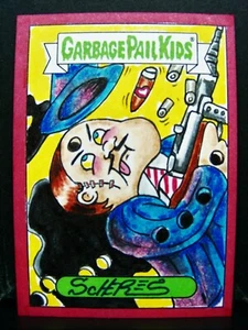 Tarjeta de boceto de retorno GPK 2019 Serie 2 Revenge of Oh the Horror-ible, Chad Scheres - Imagen 1 de 2
