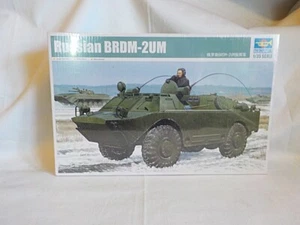 Trumpeter Russian BRDM-2UM Armored Amphibious Vehicle Model Kit SEALED 1/35 - Picture 1 of 2