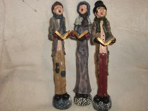 COLLECTIBLE SET OF 3 CEDAR CREEK CAROLERS #015 - Picture 1 of 3