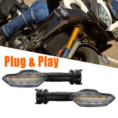 Luz indicadora de señal de giro LED para Yamaha MT 09 Tracer FJ09 Tracer 900/9 GT Foto 1 de 4