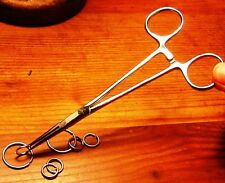 Stained Glass Supply 5" Hemostat Locking Tweezers for Hot accent wire Soldering