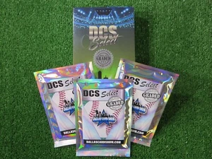 DCS (Dallas Card Show) Select SLAB BASEBALL Repack Box - 3 DCS SLABs per box - Picture 1 of 3