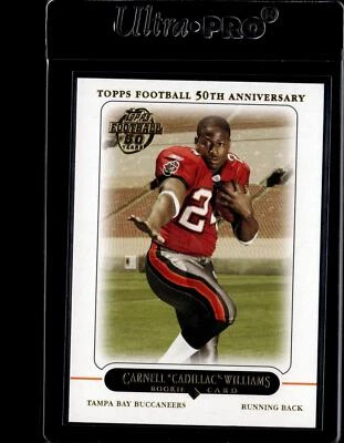 2005 Topps #438 Carnell "Cadillac" Williams RC - Image 1 of 2