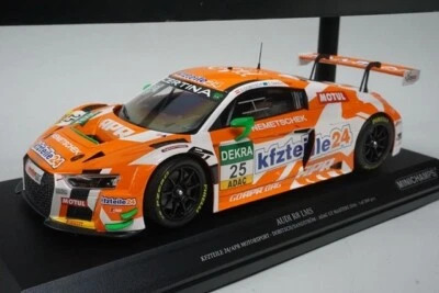 1:18 MINICHAMPS 155161125 AUDI R8 LMS KFZTEILE 24 APR ADAC GT 2016 #22 - Image 1 of 4