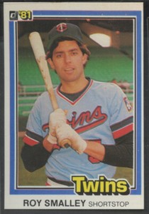 1981 Donruss #487 Roy Smalley Minnesota Twins