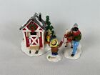 Dept 56 Snow Village PINT-SIZED PONY RIDES #5453-4 Set of 3 With OG Box Vintage