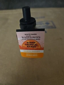 BATH & BODY WORKS WHITE BARN SUNNY TROPICAL MANGO WALLFLOWER BULB - Picture 1 of 4