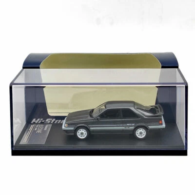 Hi-Story 1/43 Subaru Leone RX II 1986 Gray HS319GY Resin Model Car Collection - Photo 1/4