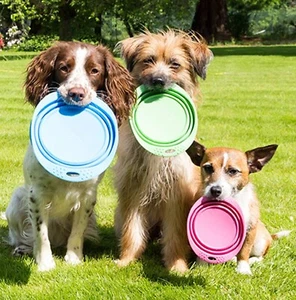 Beco Dog Collapsible Silicon Travel Bowls - Picture 1 of 25