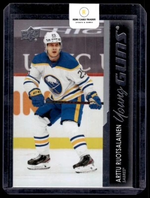 2021-22 Upper Deck Series 1 Young Guns Arttu Ruotsalainen Rookie #221 Buffalo - Image 1 of 2