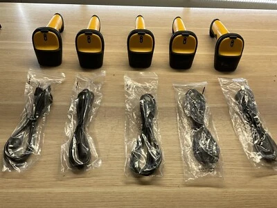 Inateck P6 USB Handheld Barcode Scanner | Rechargeable | Lot Of 5 / FRA966