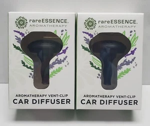 2 PACK RAREESSENCE Aromatherapy Vent-Clip Car Diffuser - Picture 1 of 3