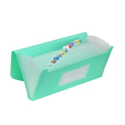 C-Line 13-Pocket Poly Expanding File, 10 x 5 Inches, Junior Size for Receipts... - Image 1 of 4
