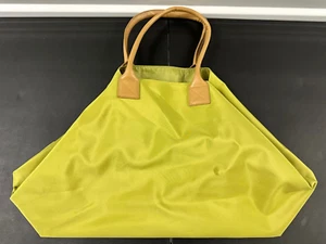 Ellen Tracy Lime Green Large Top Handle Travel Bag - Picture 1 of 10