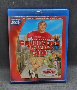 Gulliver's Travels 3D Blu-ray + Blu-ray + DVD + Digital Copy - Picture 1 of 2