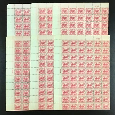 629 Revolutionary War Battle of White Plains 360 stamps 6 partial sheets. NH. - Image 1 of 4