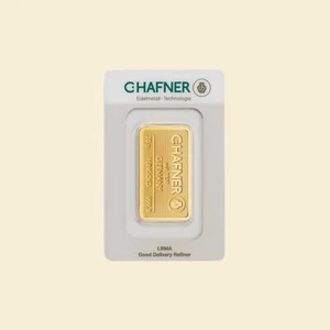 Goldbarren 20g C.Hafner in Coincard 999.9 Feingold *Gewerbliche Neuware* - Bild 1 von 5