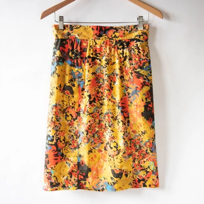 Tracy Reese Gainsborough Pencil Skirt in Abstract Floral 6 - Image 1 of 4
