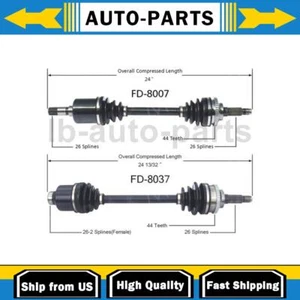 TrakMotive Fits Ford Escort 2X CV Axle Shaft Front Left Front Right - Picture 1 of 4