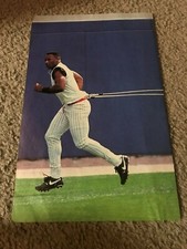 Vintage BO JACKSON NIKE BASEBALL CLEATS SHOES Poster Print Ad Photo 1990s RARE