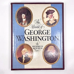 The World of George Washington by Richard M Ketchum Hardcover w/ Slipcover - Picture 1 of 16