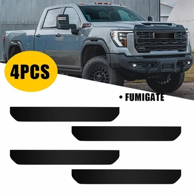 Superposiciones de vinilo ahumado marcador lateral precortado para 2024-25 GMC Sierra HD 2500 3500 4X Foto 1 de 4