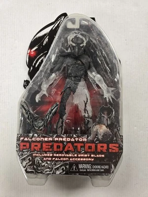 Figura de película NECA Predators 2013 7"" Falconer Predator (camuflaje/capa) serie 7 nueva Foto 1 de 4