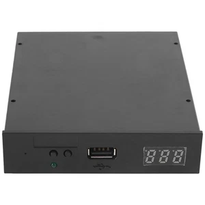 Version Sfr1M44-U100K Schwarz 3.5  1.44 Mb USB Ssd Diskettenlaufwerk Em6893 - Bild 1 von 8