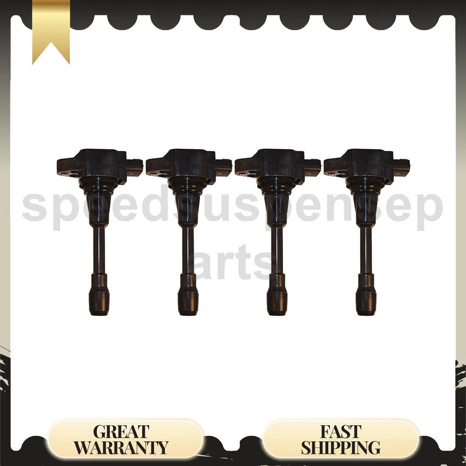 4 Direct Ignition Coil Fits Nissan Versa 1.6L Nissan Versa Note 1.6L - Image 1 of 2