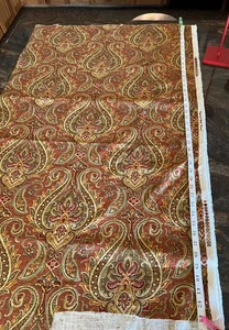 Raymond Espera "Barone" Una Serigrafía Original Tintes de IVA 1.1 Yardas 52" de Ancho NUEVO - Imagen 1 de 12