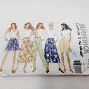 Butterick 6075 Misses Split Skirt ,Skirt & Pants Sizes 12 14 16 Sewing Pattern - Picture 1 of 3