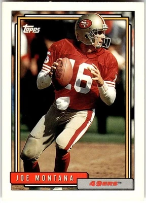 Joe Montana 1992 Topps #719 Foto 1 de 2