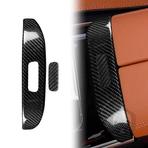 Carbon Fiber Armrest Box Switch Cover Trim for Benz C200 C300 C43 C63 W206 22-24 - Picture 1 of 5