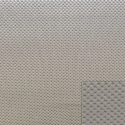 Boat Marine Auto RV Seat Vinyl | Marble Gray Fuzzy Back Champion (YD) - Image 1 of 3