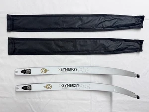 Mybo Synergy Carbon Recurve Archery Bow Limbs - ILF Fitting - Medium - 36lbs - Picture 1 of 7