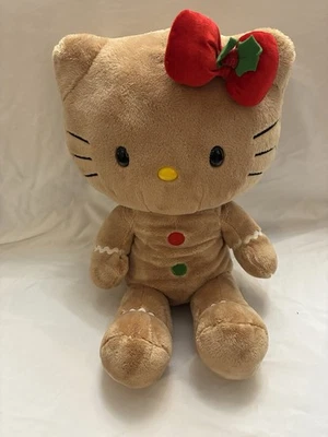 Hello Kitty Build a Bear Gingerbread Edición Navidad con Arco (Sanrio) Foto 1 de 4