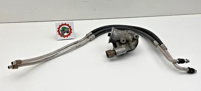 88-94 GM Chevy GMC Truck TBI Oil Filter Adapter  5.7L 350  14102017 + Lines OEM — 第 1/4 张图片