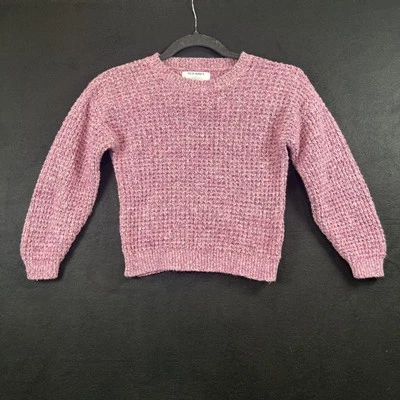 Old Navy Size 5T Girls Long Sleeve Purple Sweater - Image 1 of 4
