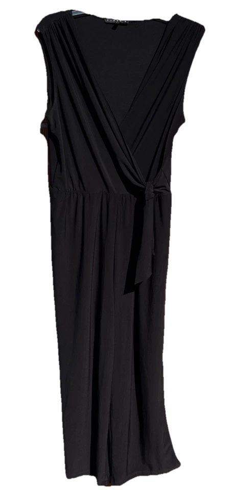 Mono para mujer L Tiana B negro tejido tirar en lateral elegante o informal hasta el suelo Foto 1 de 4